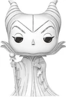 Funko POP! Disney: Sketched - Maleficent [New Toy] Vinyl Figure, Collectible