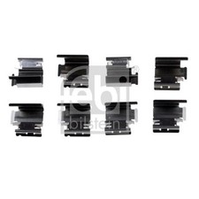 Zubehörsatz Bremsbeläge für Peugeot 1007 KM 206 2A/C CC 2D SW 2E/K 207 | 2412