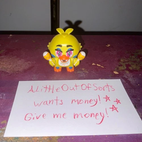 Five Night's at Freddy's Rockstar Chica Mystery Mini