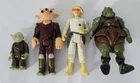 X-374 VINTAGE 1980'S KENNER STAR WARS FIGURES CLOUD CAR PILOT YODA REE-YEES ETC