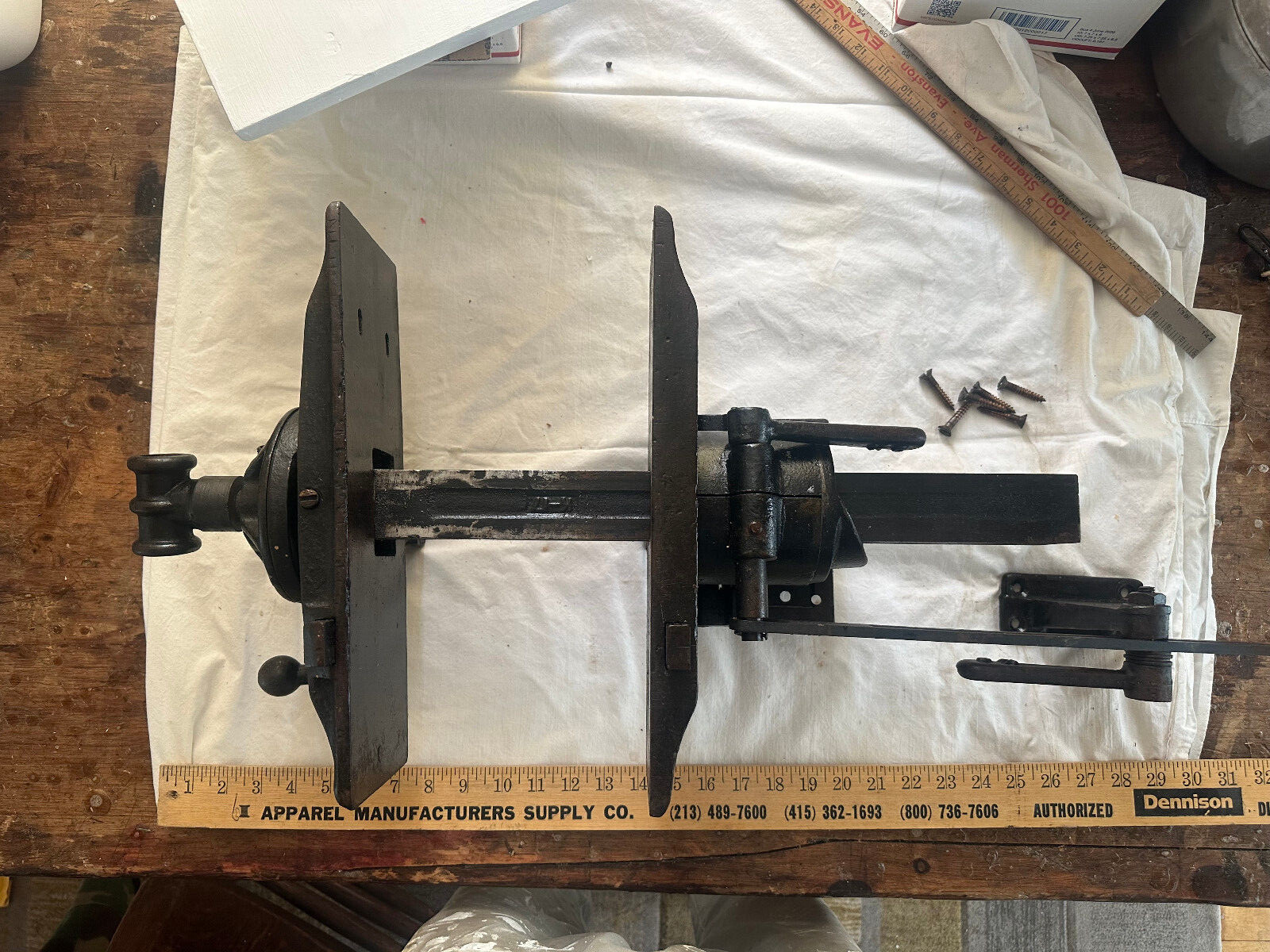 Emmert Pattern Makers Woodworking Vise Vice Vintage Working Waynesboro, PA eBay