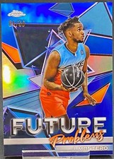 2022 CHROME FUTURE PROBLEMS J MONTERO MORABANC ANDORRA DOMINICAN SERIAL #ED 4/50