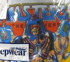 MASTERS OF THE UNIVERSE vtg pajamas set Man-E-Faces 1984 size 12 sleepwear NWT