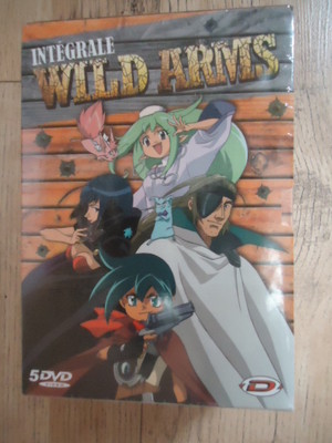 初版完結WILD ARMS LES VOLEURS DE FLEURS New Sealed Box Wild Arms Box Set - Complete 5 DVD Lot Itsuro
