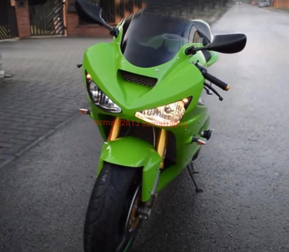 para Kawasaki Ninja ZX6R 03-06 Dream Color RGB LED Halo Anillo Flujo Persecución Luz Foto 3 de 4