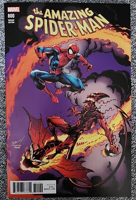 Amazing Spider-Man 800, Keith And Hennesey Variant, Slight Wear On Spine