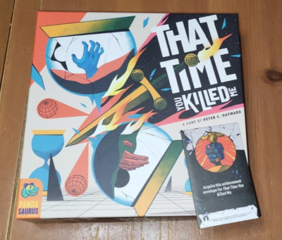 That Time You Killed Me + Consumption Promo Pack 2 player Pandasaurus NEW