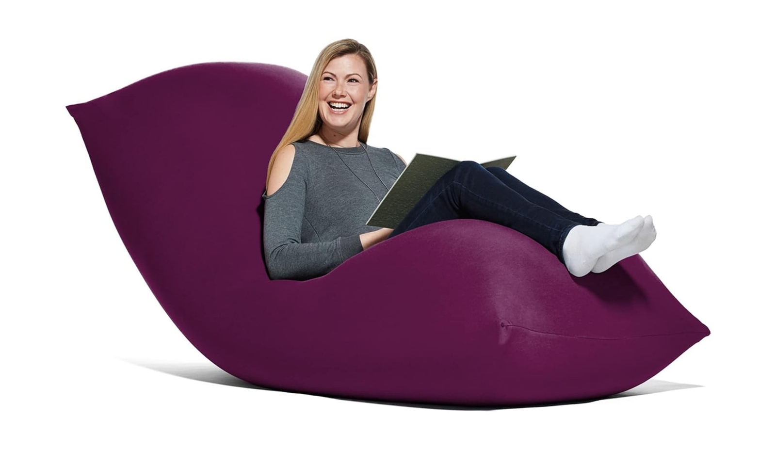 Yogibo Max 6Foot Beanbag Chair Bean Bag Couch with a Washable Outer