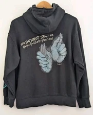 Metallica GU 2017 Pushead Hoodie Sweatshirt The Shortest Straw Pullover M VGUC