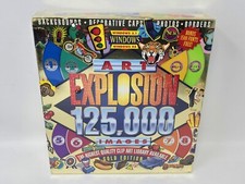 VTG 1996 Nova Art Explosion 125,000 Images Gold Edition Big Box for Windows, NEW