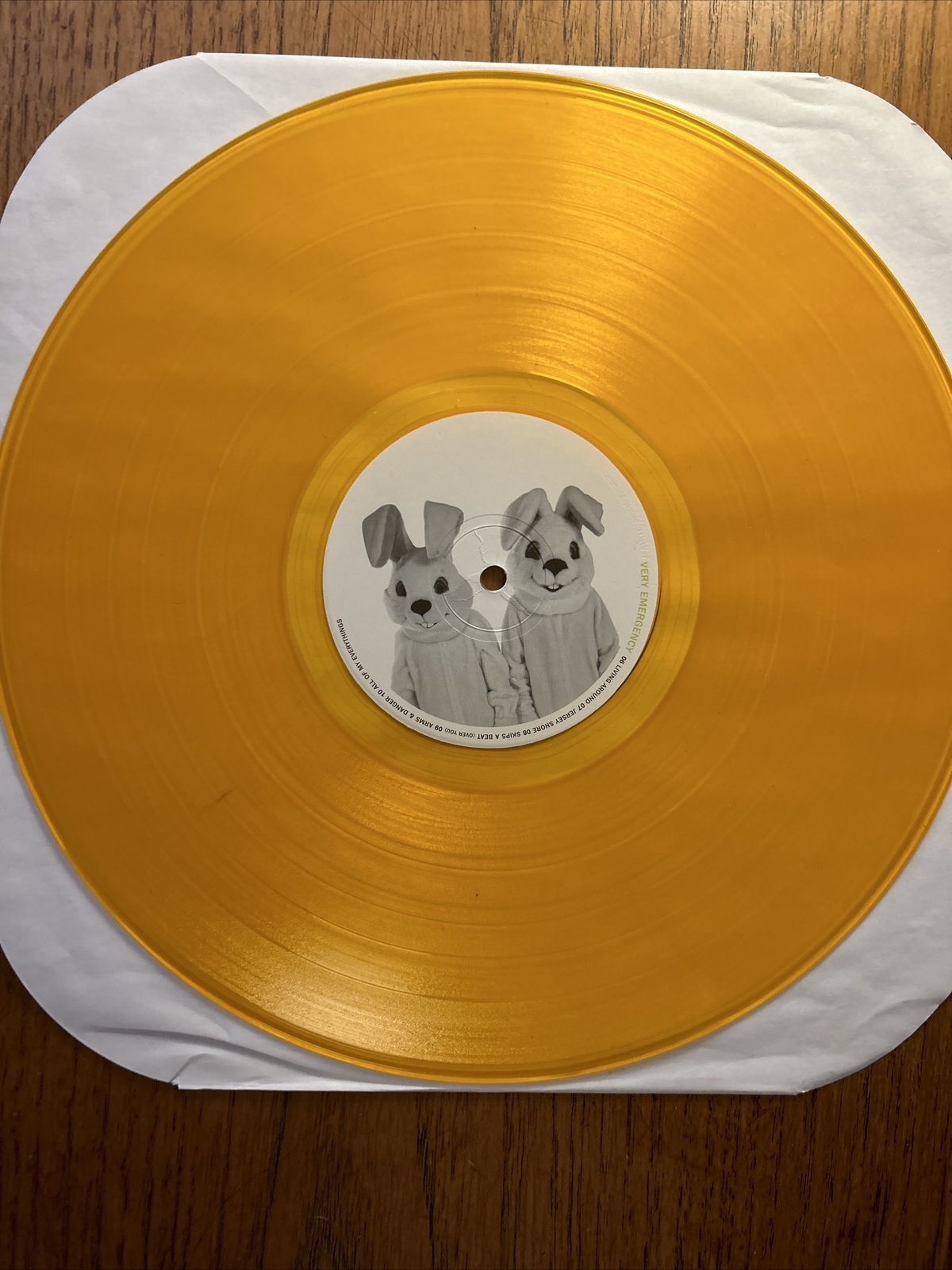 The Promise Ring Very Emergency LP Vinyl Clear Yellow Only 500 Jade Tree eBay