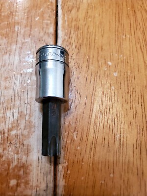 Snap On 3/8'' Drive T50 Tamper Resistant Torx Bit Socket FTXR50E