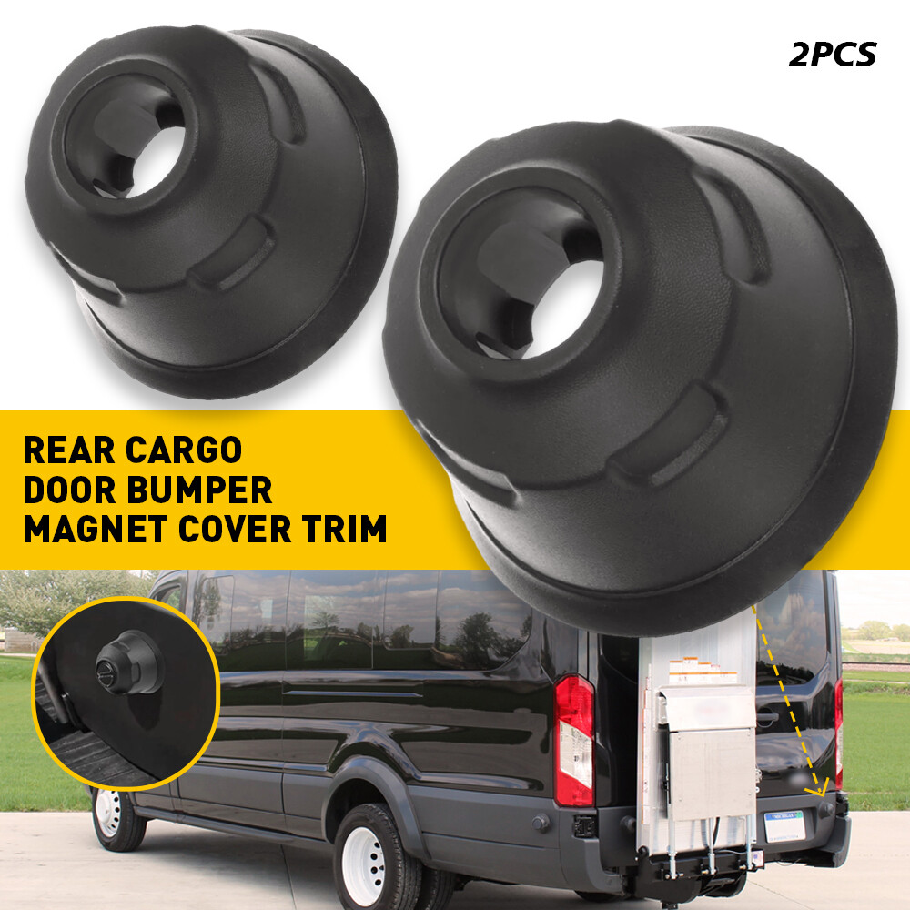2x Rear Cargo Door Stop Bumper Magnet Cover For Ford Transit 150
