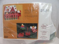 Creative Circle Plastic Canvas Kit 2600 Classic Christmas Ornament 4x5 Angel