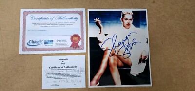 Sharon Stone Basic Instinct Autograph Signed With COA