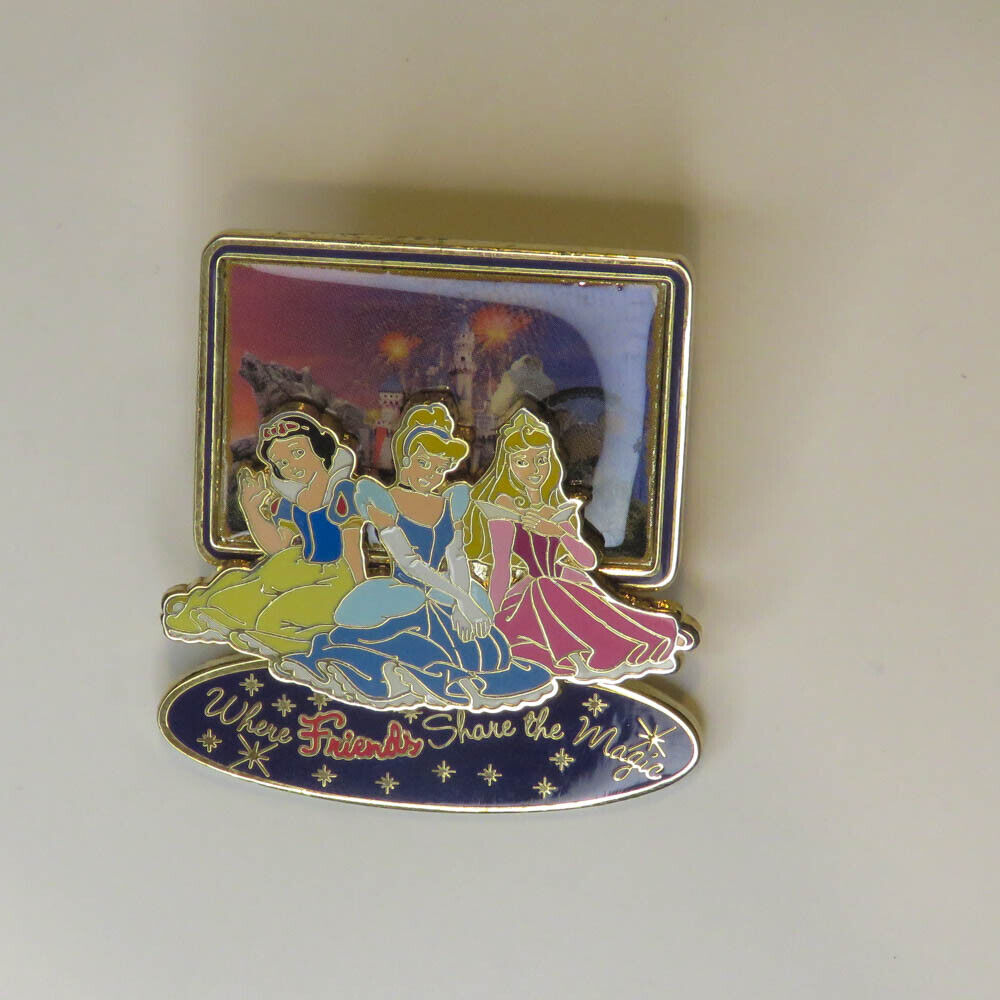 Disney   Where Friends Share the Magic Princesses 3D Pin