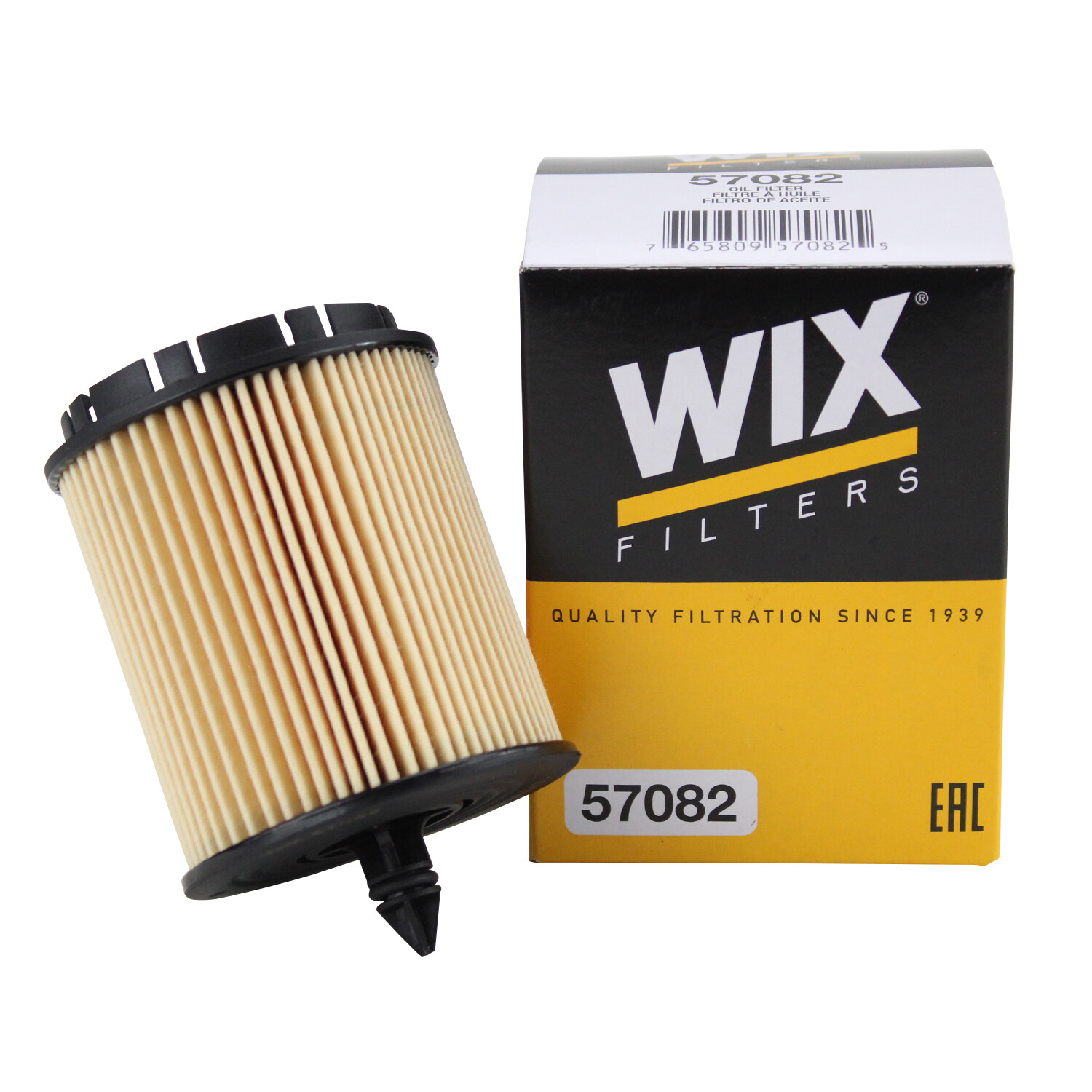 WIX Engine Oil Filter (Metal Free) 57082 For Buick Chevy GMC Pontiac Saab Saturn