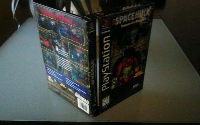 Space Hulk Long Box Super Rare PlayStation Version / Store Demo / Display 