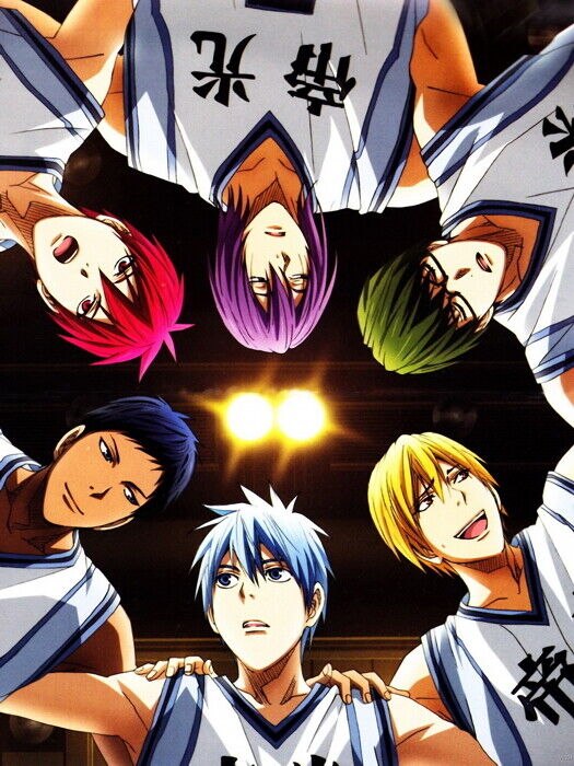 V6342 Kuroko no Basuke Team Characters Basket Anime Decor WALL