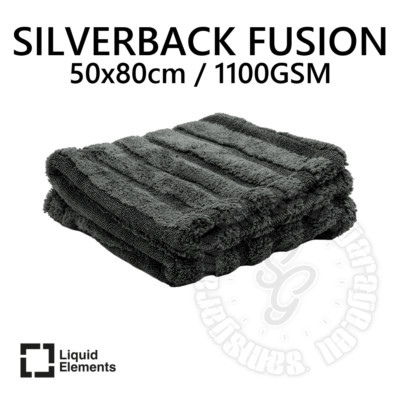 Liquid Elements - Silverback Fusion Auto Trockentuch 1100GSM 50x80cm, ultraweich