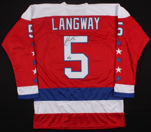 Rod Langway Signed Washington Capitals 