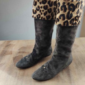 louis vuitton leopard boots