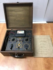 Vintage DayRad Tri Test Tube Checker Vacuum Tube Tester for parts or repair