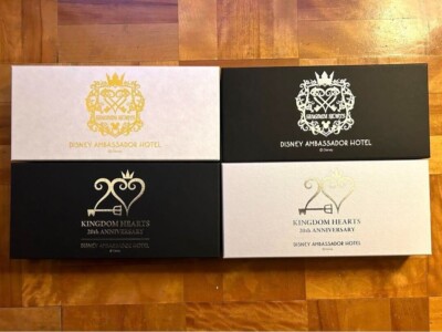 Kingdom Hearts Key Set of 4 Disney Ambassador Hotel Limited