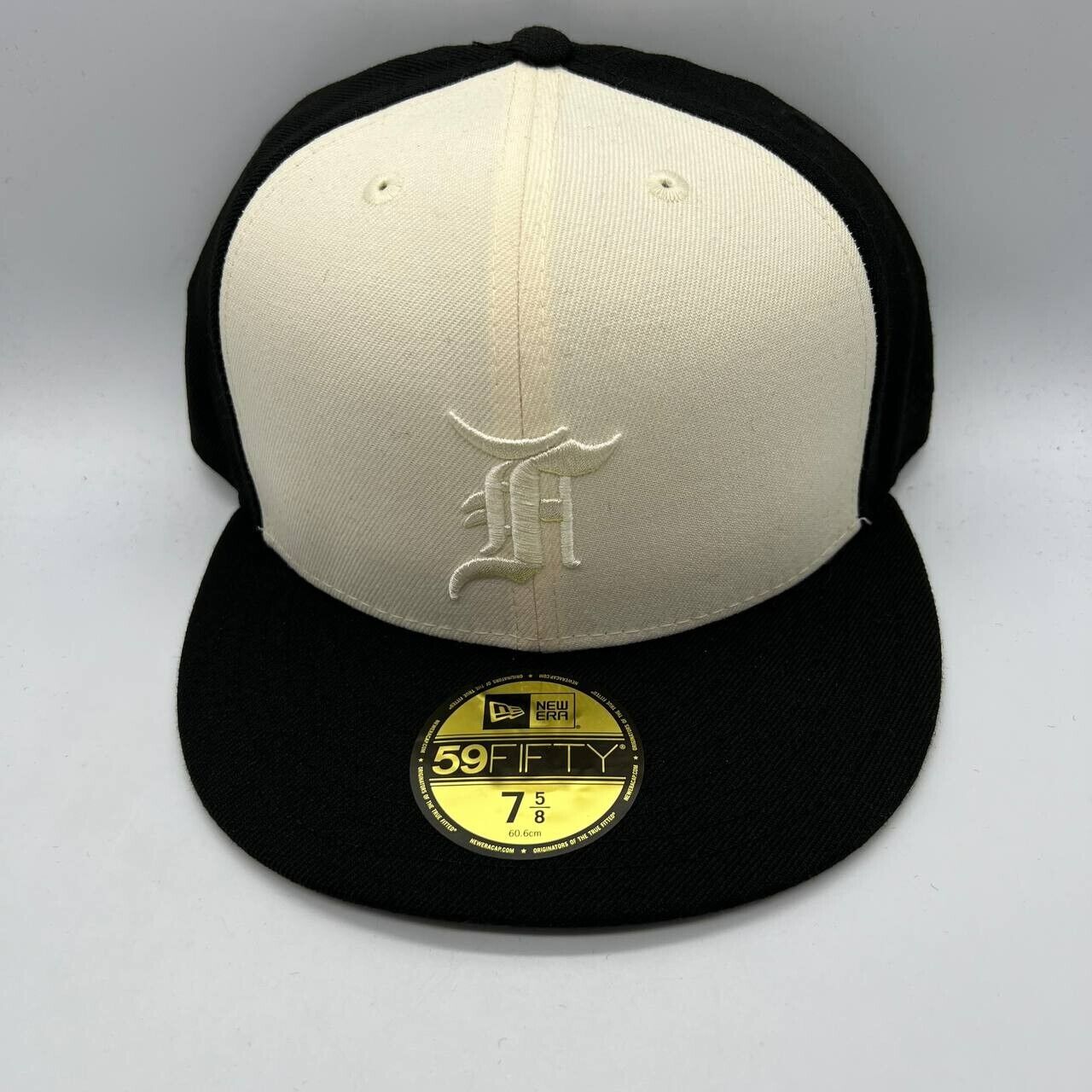 Navy素材新品 未使用 FEAR OF GOD x NEW ERA CAP 7 5/8