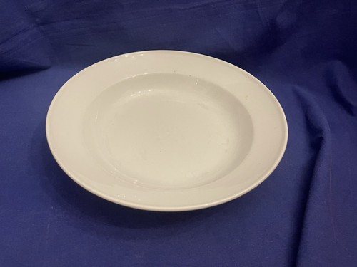 PM Meissen 24,2 cm 1933-45 tiefer Teller seltene Prägung weiss 1942 Kasinoteller