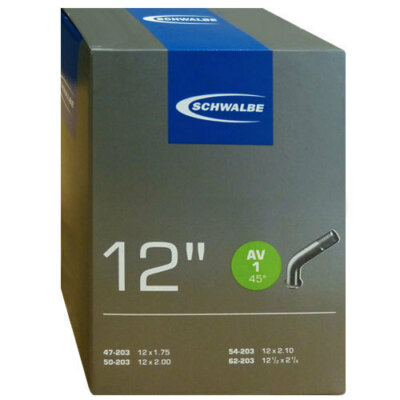 Schwalbe Schlauch 47-62/203 AV1 45/45grad 12x1.75 -2 1/4