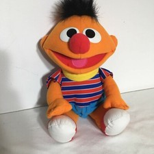 Vintage Tickle Me Ernie 1996 Tyco Talking Plush Stuffed Toy Sesame Street
