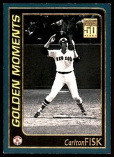 Carlton Fisk 2001 Topps #791 Boston Red Sox MLB READ FREE SHIPPING AutographDen