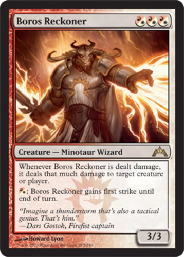 MTG - Boros Reckoner - Gatecrash - NM, English Magic FLAT RATE SHIP