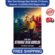 Star Trek Strange New Worlds TV Series Season 1-3 2025 DVD Region Free Full HD