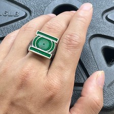 John Stewart Green Lantern Cosplay Ring 2026 Metal Finger Jewelry