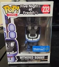 Funko Pop! Five Nights at Freddy's Withered Bonnie 232 SMALL BOX DAMAGE SEE PICS