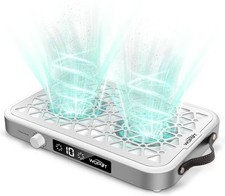 Professional Nail Dust Collector, 1600PA Portable, 10 Speeds, Disposable Filter.