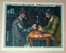 5D1-Timbre France YT  1321 neuf ** année 1961 "paul cézanne"