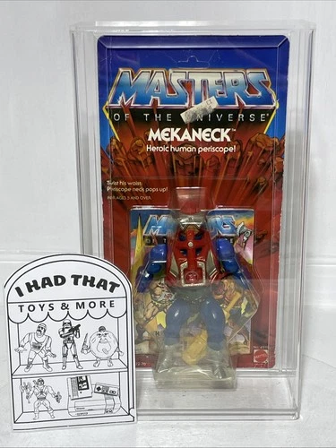 Mekaneck Masters of the Universe 1983 Mattel Vintage Action Figure MOC W/Case