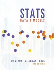 Stats : Data and Models Richard, Velleman, Paul, Bock, David De V