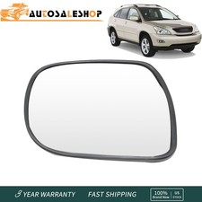 Right Passenger Side Mirror Glass 2004-2009 For Lexus Rx300 330 350 400h