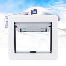 450*500mm RV Caravan Hinged Push Out Window Top-Hung Camper Skylight Hatch Vents