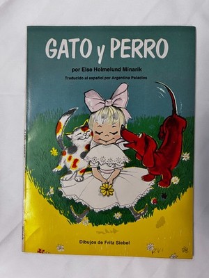 Gato Y Perro  By Else Holmelund Minarik 1978 Vintage Paperback Book Spanish