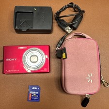  Read Tested - SONY Cyber-Shot DSC-W330 Digital Camera 14.1MP Red Slim  Light