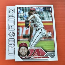 Zac Gallen 2023 Topps Series 2 #412 Diamondbacks