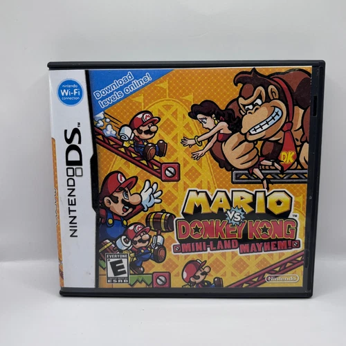 Mario vs. Donkey Kong: Mini-Land Mayhem (Nintendo DS) Tested, Working