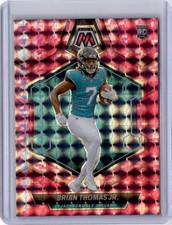 Carte Panini Mosaic 2024 BRIAN THOMAS JR. - PSA 10, Variante Honeycomb, Rookie Des Jaguars