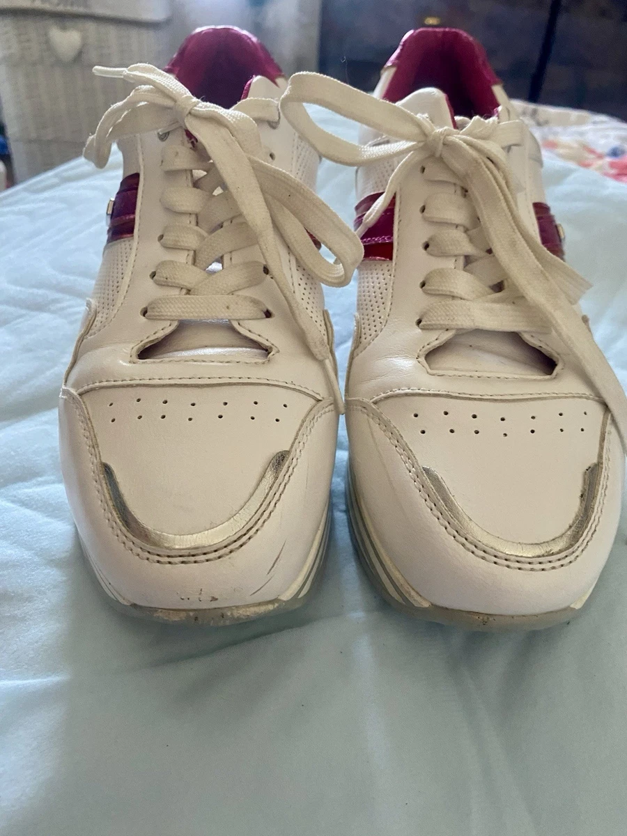 Damen Dockers Sneaker in weiß-pink,39