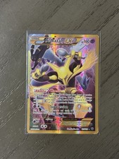 Pokemon TCG Fates Collide Alakazam EX Secret Rare 125/124 Full Art Holo